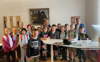 Besuch beim Bürgermeister